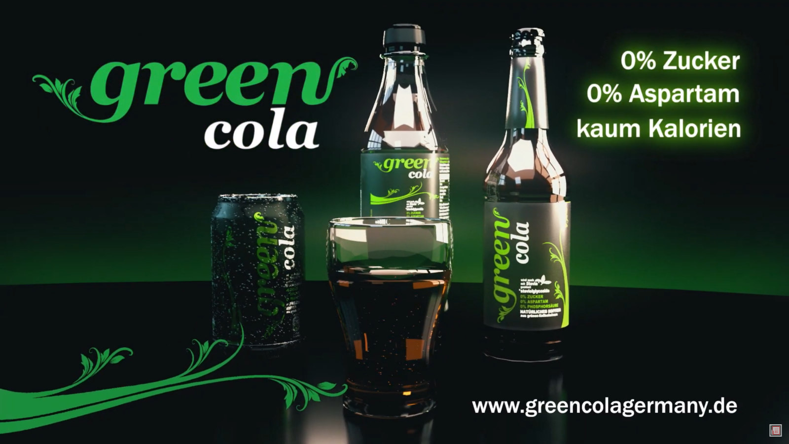 Green Cola Germany TVC THIRSTY FOR GREEN COLA 2018